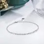 NINAMAID Morse Code S925 Sterling Silver Bracelet for Women Beads Jewelry Mother Inspirational Bracelet Mothers Day Birthday Gift for Mom Women Girls