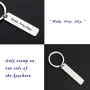 CENWA Wake Pray Slay Quote College Student Gift Friendship Keychain Morning Motivation Inspiring Jewelry Gift for Best Friend