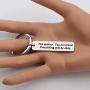 BAUNA Daughter Son Inspirational Gifts Encouragement Gifts You Matter You are Loved Everything Will be Okay Keychain Gift for Friends and Family