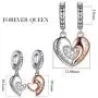 Mom Mother Daughter Heart Love Charms Dangle Charm Bead Set Fit Pandora Bracelet for European Snake Chain 925 sterling silver Pendant for Necklace Mom Mother Daughter Heart Love Charms Dangle Charm Bead Set Fit Pandora Bracelet for European Snake Chain 925 sterling silver Pendant for Necklace