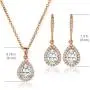 A+O Mother of the Groom Gift Drop Earrings or Jewelry set in Silver, Yellow Gold, Rose Gold