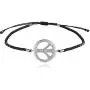 KELITCH Peace Sign Symbol Charm Bracelet Miyuki Seed Bead Link Anklet For Women Men Adjustable Cuff Handmade Gifts KELITCH Peace Sign Symbol Charm Bracelet Miyuki Seed Bead Link Anklet For Women Men Adjustable Cuff Handmade Gifts