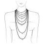 Sterling Silver 3MM Round Ball Bead Chain Italian Necklace - 16-30 Inch - Made In Italy