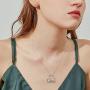 ONEFINITY Sea Turtle Necklace S925 Sterling Silver Turtle Necklace Heart Tortoise Pendant Turtle Jewelry Gifts for Turtle Lovers Women