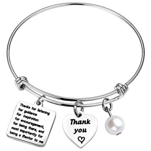 FUSTMW Mentor Gift Boss Appreciation Gift Mentor Keychain Thank You Gifts for Guidance and Inspiration Coworker Leaving Gifts