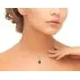 THE PEARL SOURCE Sterling Silver Round Black Akoya Cultured Pearl Adrian Pendant Necklace for Women THE PEARL SOURCE Sterling Silver Round Black Akoya Cultured Pearl Adrian Pendant Necklace for Women