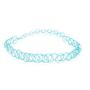 Relbcy Choker Necklace Set Colorful Henna Tattoo Girl Pack Stretch Elastic Necklace Jewelry Accessories for Women and Girls(12 pcs)