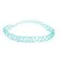 Relbcy Choker Necklace Set Colorful Henna Tattoo Girl Pack Stretch Elastic Necklace Jewelry Accessories for Women and Girls(12 pcs)