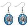 POTIY The Vampire Earrings with Salvatore Damon Stefan Pendant Y Necklace Gift for Fans