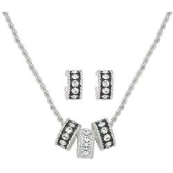Montana Silversmiths Crystal Shine Jewelry Set