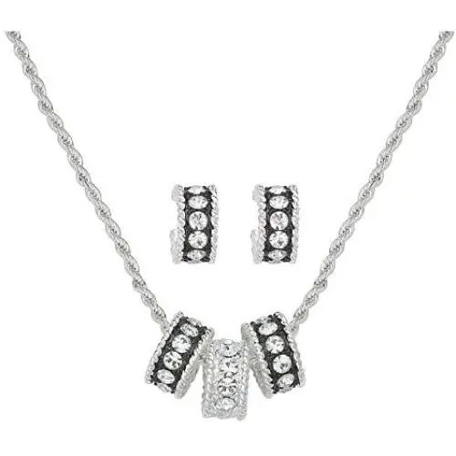 Montana Silversmiths Crystal Shine Jewelry Set Montana Silversmiths Crystal Shine Jewelry Set