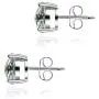 Green Amethyst 3.55 Ct Round 925 Sterling Silver Stud Earrings Christmas Gifts For Women By Orchid Jewelry Green Amethyst 3.55 Ct Round 925 Sterling Silver Stud Earrings Christmas Gifts For Women By Orchid Jewelry