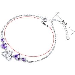 Sterling Silver Good Luck Irish Celtic Knot Love Knot Claddagh Lover Heart Shaped Pendant Necklace Bracelet