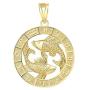 CaliRoseJewelry 14k Yellow Gold Zodiac Pendant