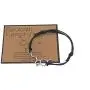 Serotonin Wish Bracelet, Be Happy, in Pursuit of Happiness, Strong, Mental Health, Depression, Chemistry, Awareness, Wish String (Black)