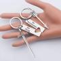 His and Hers Gift Couple Keychain Set Her Viking His Shieldmaiden Set of Two Badass Viking Jewelry