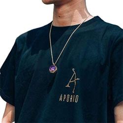 Holibanna Universe Necklace Galaxy Pendant Necklace Outer Space Necklace Glow in the Dark Planet Necklace Planet Jewelry for Women Men Style 1