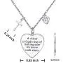 Sister Necklace Sister Gifts Real Sterling Silver Heart Pendant Necklace Sister Gifts from Sister