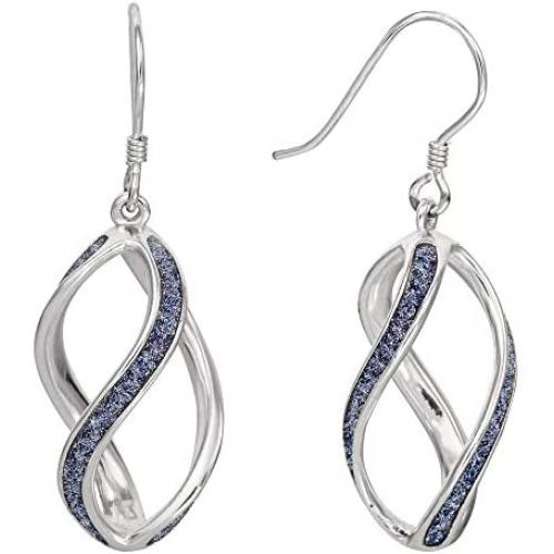 Hot Silver Sterling Silver 925 Dangle Drop Earrings for Women