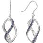 Hot Silver Sterling Silver 925 Dangle Drop Earrings for Women