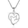 AeraVida Holy Spirit Dove of Love and Peace .925 Sterling Silver Pendant Necklace