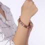 Medlladle Copper Magnetic Therapy Bracelet for Women Arthritis Pain Relief RSI&Carpal Tunnel 3500 Gauss Magnets 99.9% Pure Copper Bracelets Jewelry Gift with Adjust Tool