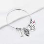 SEIRAA CHD Awareness Jewelry Heart Disease CHD Warrior Gift CHD Messed with The Wrong Chick Bracelet