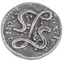Badali Jewelry Officially Licensed Lasciel’s Blackened Denarius Necklace from Jim Butchers The Dresden Files, Coin or Coin Necklace