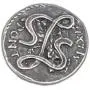 Badali Jewelry Officially Licensed Lasciel’s Blackened Denarius Necklace from Jim Butchers The Dresden Files, Coin or Coin Necklace