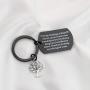 FUSTMW Unbiological Sister Gifts Thank You for Being My Unbiological Sister Keychain Friendship Jewelry Soul Sisters Gifts for BFF