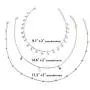 Wowanoo Choker Necklace Set Multilayer Layers Chain Clavicle Necklace Jewelry for Women Wowanoo Choker Necklace Set Multilayer Layers Chain Clavicle Necklace Jewelry for Women