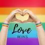 Infinity Collection Love Wins Bracelet, LGBT Bracelet- Lesbian Pride Jewelry, Rainbow Pride Bracelet & Perfect Lesbian Gifts
