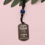 KTENME to Nephew Pendant Necklace Aunt Love Inspirational Dog Tag Neck Lace Christmas Birthday Long Distance Gift