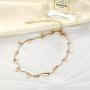 MELLIFO 9PCS Butterfly Choker Necklace Gold Silver Layered Chain Dainty Choker Pendant Necklaces for Women Girls