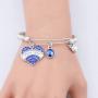 PENQI 1920 Sorority Jewelry Finer 1920 Love Charm Necklace/Bracelet 1920 Greek Sorority Jewelry Gift for Women Girls