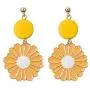 YIZHEN Sweet Daisy Sunflower Dangle Drop Earrings Summer Flower Jewelry for Women Girls YIZHEN Sweet Daisy Sunflower Dangle Drop Earrings Summer Flower Jewelry for Women Girls