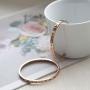 Luxe Alice Premium Fashion Accessory of Rose Gold Surgical Steel Bracelets for Women, Charm Link (Chain) Wrist Bracelet(Bangle)