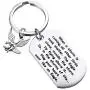 CENWA Eagle Keychain Motivational Encouragement Gift May Your Heart Soar Like an Eagle Inspirational Gifts for Best Friend