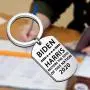 FAADBUK Biden Harris 2020 Vote Keychain Biden Harris 2020 Restore The Soul of This Nation Jewelry Biden Harris Democrat Elections President Vote Keychain for Friend Family