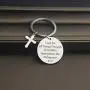 TOGON Christian Keychain I Can Do All Things Through Christ Who Strengthens Me Religious Keychain Scripture Jewelry Inspirational Gift for Her TOGON Christian Keychain I Can Do All Things Through Christ Who Strengthens Me Religious Keychain Scripture Jewelry Inspirational Gift for Her
