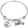 SEIRAA Biker Gift Motocycle Bracelet Biker Chick Gift Expandable Bracelet
