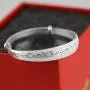 Merdia Womens 999 Solid Sterling Silver Chinese Dragon Phoenix Carved Adjustable Bangle Bracelet 27g Weight for Women,Ladies and Elder. Merdia Womens 999 Solid Sterling Silver Chinese Dragon Phoenix Carved Adjustable Bangle Bracelet 27g Weight for Women,Ladies and Elder.