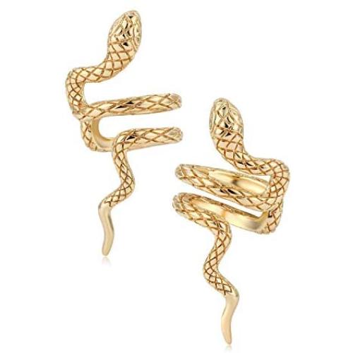 MYEARS Women Ear Cuff Earrings Gold Non Pierced Cartilage Clip on Open Wrap Hoop 14K Gold Filled Simple Minimalist Delicate Hypoallergenic Jewelry Gift