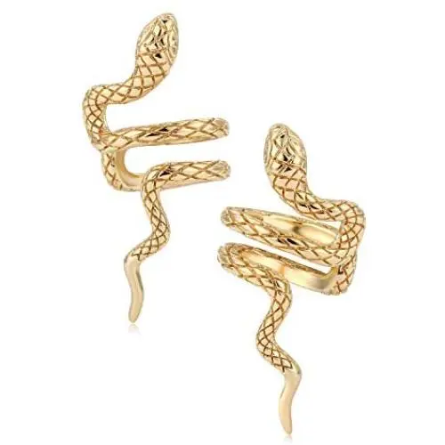 MYEARS Women Ear Cuff Earrings Gold Non Pierced Cartilage Clip on Open Wrap Hoop 14K Gold Filled Simple Minimalist Delicate Hypoallergenic Jewelry Gift