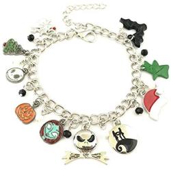 Universe of Fandoms Anime cartoon Horror Nightmare Before Christmas Bracelet Gifts for Women girl