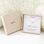 Boma Jewelry Sentiments Collection Motherhood Sterling Silver Two Hearts with 14kt Gold Vermiel Necklace, 18 Inches
