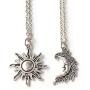 Sun and Moon Set,set of 2 ,Best Friends,sun and Moon Necklace Set,friendship, Wiccan,sun and Moon Jewelry