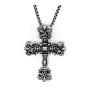 CICI Jewelry Cross Pendant Mens Womens Necklace, Silver, 18-26 inch Chain