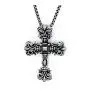 CICI Jewelry Cross Pendant Mens Womens Necklace, Silver, 18-26 inch Chain CICI Jewelry Cross Pendant Mens Womens Necklace, Silver, 18-26 inch Chain