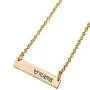 Luxcastle Mother Bar Necklace Mama Lovely Pendant Necklace Gold Chain for Women Mom Birthday Gift Mother Day